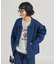 ＜マシーンウォッシャブル＞ スウェットライクニットジャケット＜セットアップ対応＞