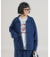 ＜マシーンウォッシャブル＞ スウェットライクニットジャケット＜セットアップ対応＞