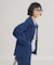 ＜マシーンウォッシャブル＞ スウェットライクニットジャケット＜セットアップ対応＞