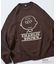 PEANUTS/ピーナッツ 別注 リラックスフィット ジャガード クルーネックニット / チャーリー・ブラウン 【限定展開】
