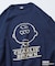 PEANUTS/ピーナッツ 別注 リラックスフィット ジャガード クルーネックニット / チャーリー・ブラウン 【限定展開】