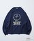 PEANUTS/ピーナッツ 別注 リラックスフィット ジャガード クルーネックニット / チャーリー・ブラウン 【限定展開】