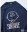 PEANUTS/ピーナッツ 別注 リラックスフィット ジャガード クルーネックニット / チャーリー・ブラウン 【限定展開】