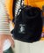別注Fluffy Drawstring bag mini
