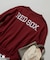 MLB Vネックバックロゴスウェット