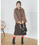 襟付き リバーシブル チェックボアジャケット