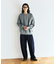 COMFORT HEATHER ヴィンテージライク 裏毛ラグラン クルーネックスウェット