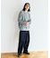 COMFORT HEATHER ヴィンテージライク 裏毛ラグラン クルーネックスウェット