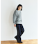 COMFORT HEATHER ヴィンテージライク 裏毛ラグラン クルーネックスウェット