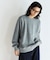 COMFORT HEATHER ヴィンテージライク 裏毛ラグラン クルーネックスウェット