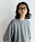 COMFORT HEATHER ヴィンテージライク 裏毛ラグラン クルーネックスウェット