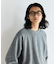 COMFORT HEATHER ヴィンテージライク 裏毛ラグラン クルーネックスウェット