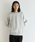 COMFORT HEATHER ヴィンテージライク 裏毛ラグラン クルーネックスウェット