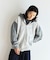COMFORT HEATHER ヴィンテージライク 裏毛 ジップパーカー