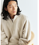 COMFORT HEATHER ヴィンテージライク 裏毛 ハーフジップスウェット