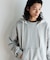 COMFORT HEATHER ヴィンテージライク 裏毛後付けフーディ