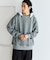 COMFORT HEATHER ヴィンテージライク 裏毛後付けフーディ