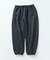 リラックスフィット ウォッシャブル ウール コットン スウェットパンツ