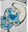 SMURFS フロッキープリント クルーネックスウェット