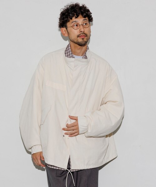 M65 ショートモッズコート LINER SET ベージュ オフホワイト