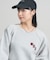 【マシンウォッシャブル】スウェットライク ロゴニット プルオーバー