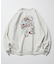 リラックスフィット バックプリント クルーネック スウェット / CATS GHOST 【限定展開】