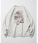 リラックスフィット バックプリント クルーネック スウェット / CATS GHOST 【限定展開】