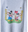 ＜新色追加＞【MICKEY MOUSE】レトロ バッグプリントスウェット