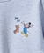 【MICKEY MOUSE】レトロ 刺繍スウェット