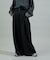 ベルト付き タックワイドパンツ