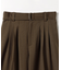 ベルト付き タックワイドパンツ