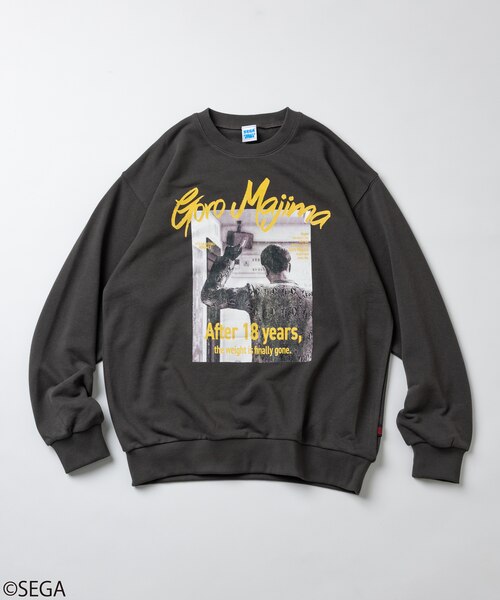 別注 龍が如く/真島吾朗 クルーネックスウェット｜フリークスストアの