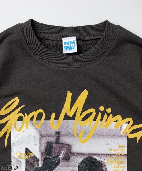 別注 龍が如く/真島吾朗 クルーネックスウェット｜フリークスストアの