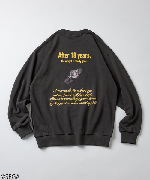 FREAK'S STORE 龍が如く/真島吾朗 クルーネックスウェット Lサイズ 別注 龍が如く/真島吾朗 クルーネックスウェット｜フリークスストアの