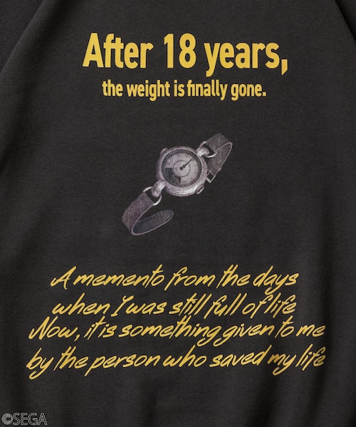 別注 龍が如く/真島吾朗 クルーネックスウェット｜フリークスストアの