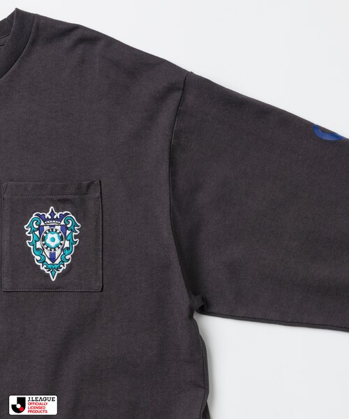 J.LEAGUE × FREAK'S STORE 別注 SUPPORTERS LONG SLEEVE TEE【アビスパ