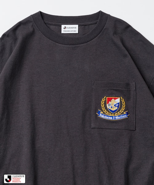 J.LEAGUE × FREAK'S STORE 別注 SUPPORTERS LONG SLEEVE TEE【横浜F