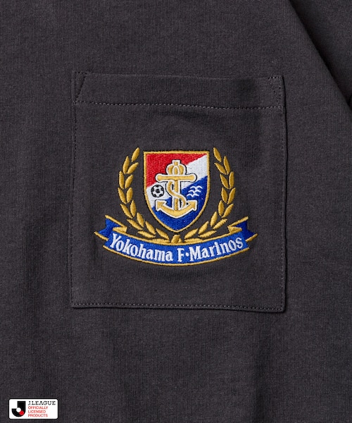 J.LEAGUE × FREAK'S STORE 別注 SUPPORTERS LONG SLEEVE TEE【横浜F