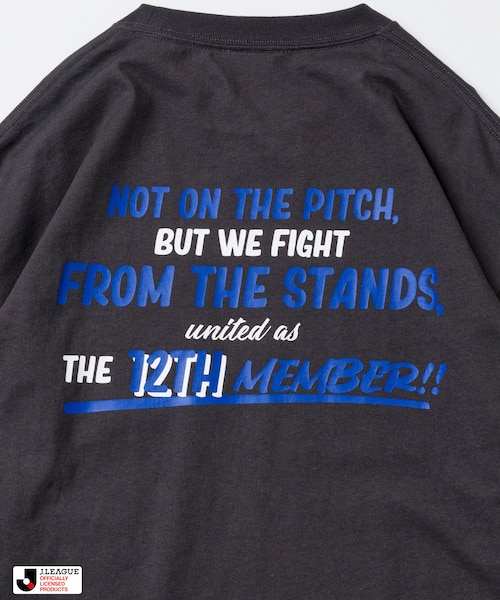 J.LEAGUE × FREAK'S STORE 別注 SUPPORTERS LONG SLEEVE TEE【横浜F