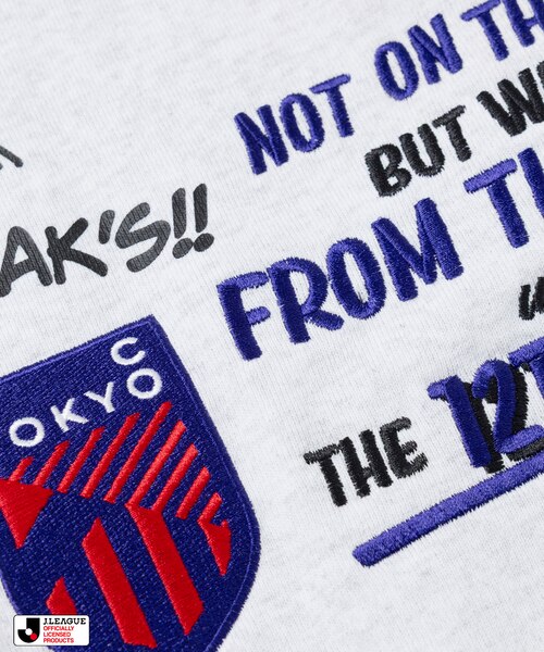J.LEAGUE × FREAK'S STORE 別注SUPPORTERS ZIP HOODIE【FC東京