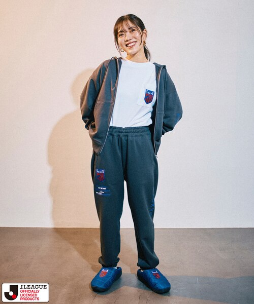 【未使用】FC東京 ×FREAK’S STORE ジップフーディ Lサイズ J.LEAGUE × FREAK'S STORE 別注SUPPORTERS ZIP HOODIE【FC東京