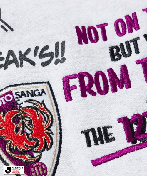 J.LEAGUE × FREAK'S STORE 別注SUPPORTERS ZIP HOODIE【京都サンガF.C.