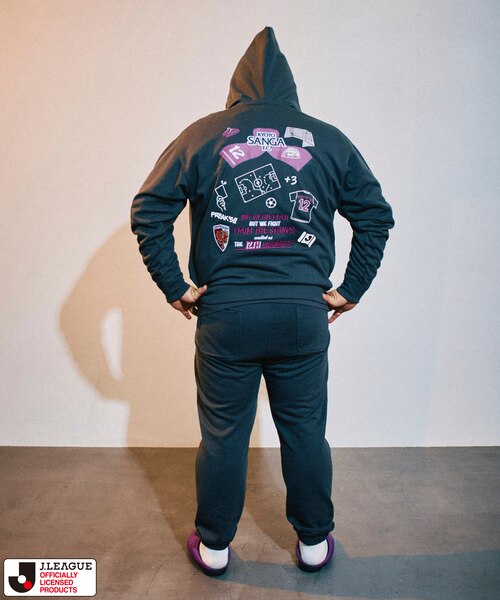 J.LEAGUE × FREAK'S STORE 別注SUPPORTERS ZIP HOODIE【京都サンガF.C.