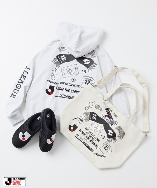 J.LEAGUE × FREAK'S STORE 別注SUPPORTERS ZIP HOODIE【Jリーグ