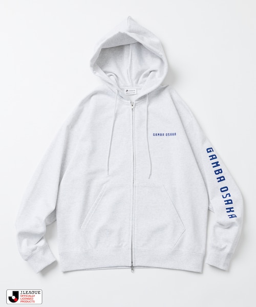 J.LEAGUE × FREAK'S STORE 別注SUPPORTERS ZIP HOODIE【ガンバ大阪