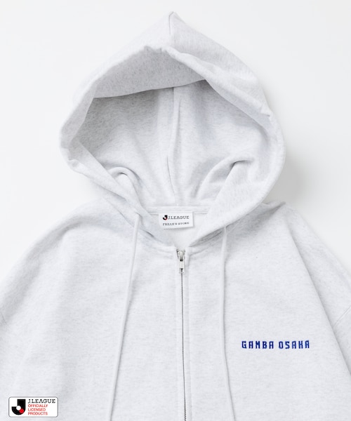 J.LEAGUE × FREAK'S STORE 別注SUPPORTERS ZIP HOODIE【ガンバ大阪