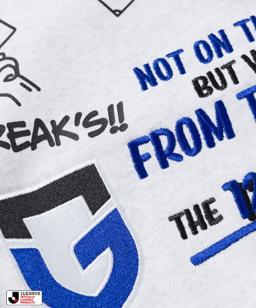 J.LEAGUE × FREAK'S STORE 別注SUPPORTERS ZIP HOODIE【ガンバ大阪