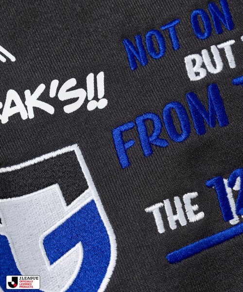 J.LEAGUE × FREAK'S STORE 別注SUPPORTERS ZIP HOODIE【ガンバ大阪