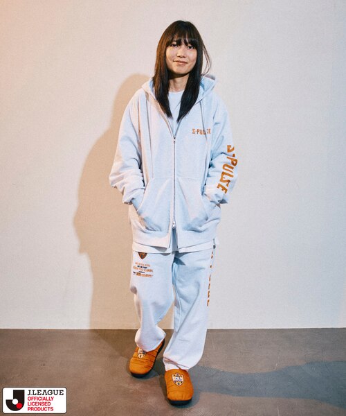 J.LEAGUE × FREAK'S STORE 別注SUPPORTERS ZIP HOODIE【清水エスパルス