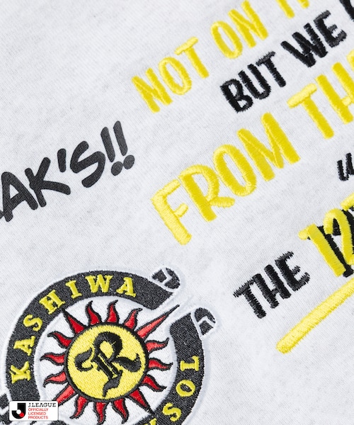 J.LEAGUE × FREAK'S STORE 別注SUPPORTERS ZIP HOODIE【柏レイソル